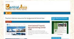 Desktop Screenshot of centralasia.kg