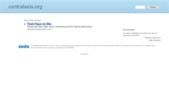 Desktop Screenshot of centralasia.org